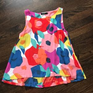 Kate Spade Multi colored sleeveless top